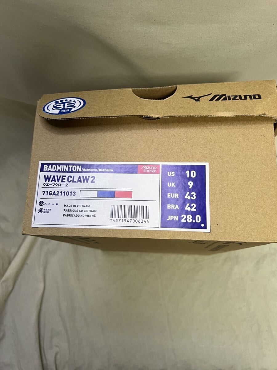 MizunoEnerzy ミズノエナジー WAVECLAW2 ウェーブクロー2 28cm 