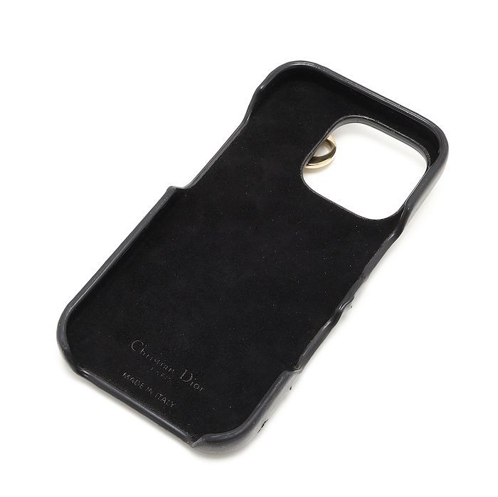 ディオール Lady Dior iPhone 16 Pro ケース ブラック - メルカリ