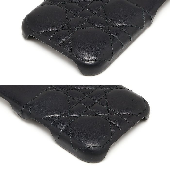 ディオール Lady Dior iPhone 16 Pro ケース ブラック - メルカリ