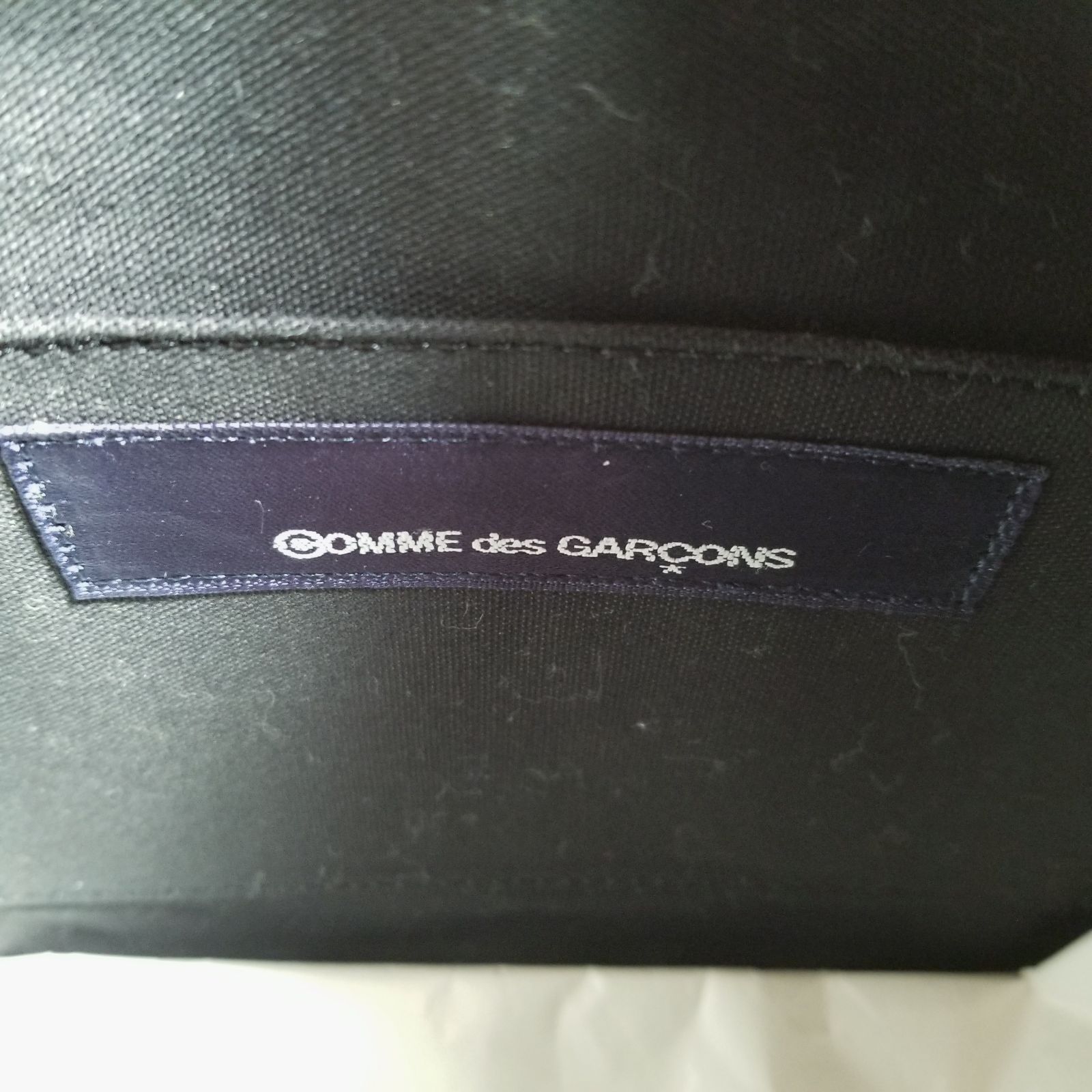COMME des GARCONS 青山オリジナル ステアハイド 台形バッグ 青山