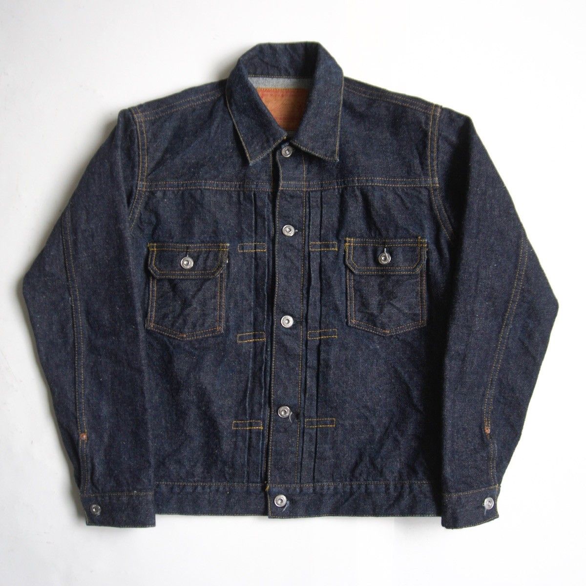 美品/濃紺】SAMURAI JEANS 【S0552XX/2nd 15oz 男気 デニムジャケット 