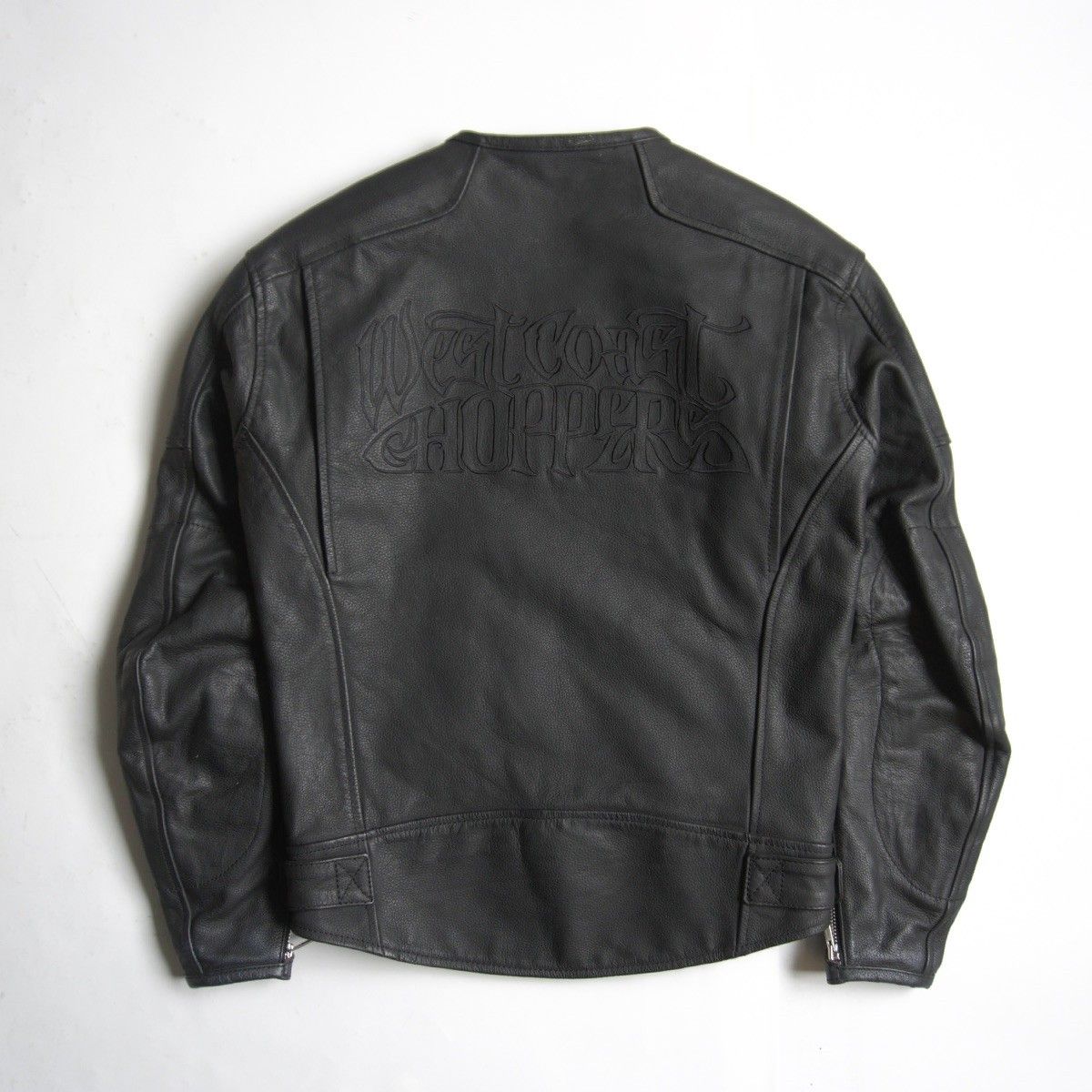 美品】West Coast Choppers【レザー ライダースジャケット】S ブラック