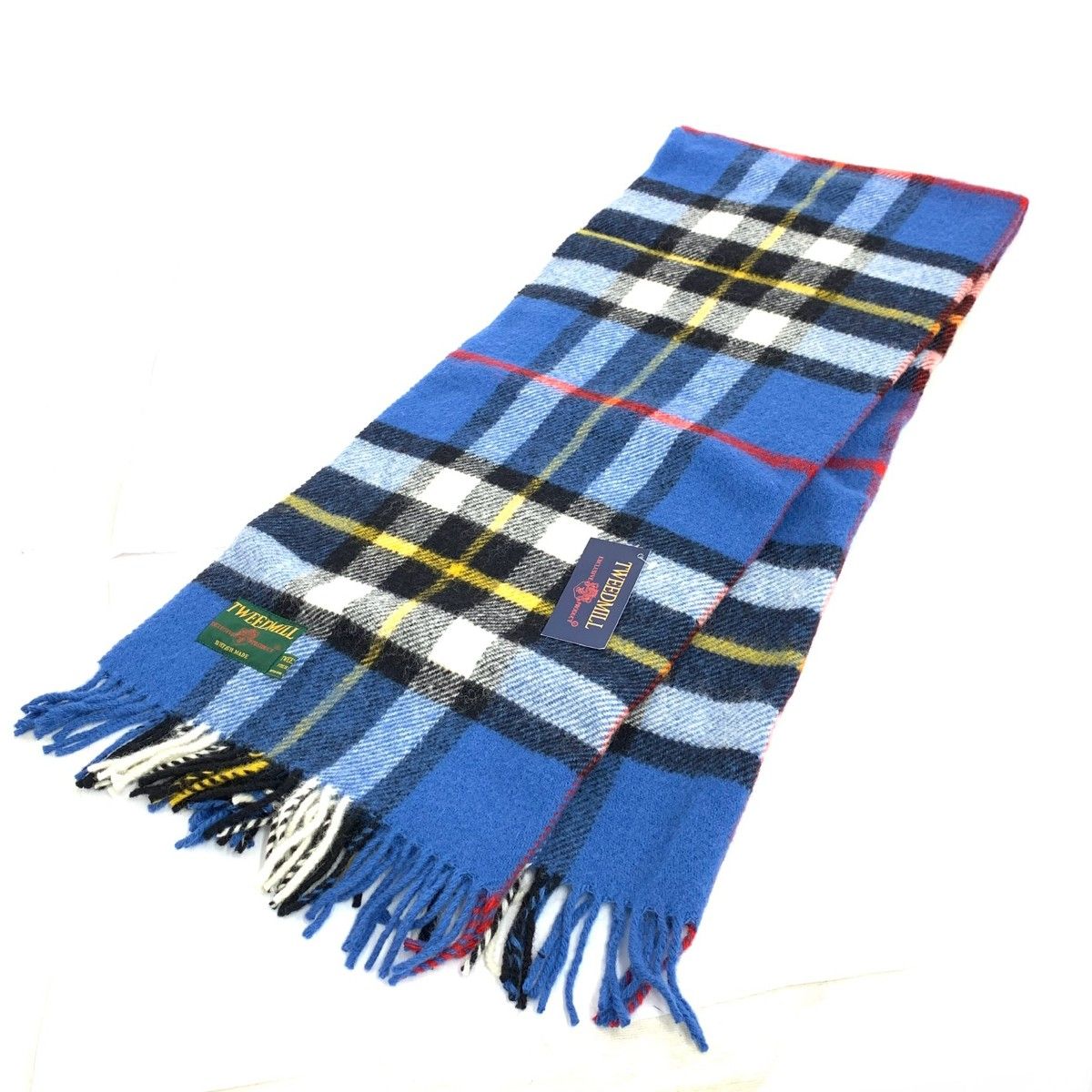 ツイードミル ストール ブルー TWEEDMILL ツイードミル 商品一覧