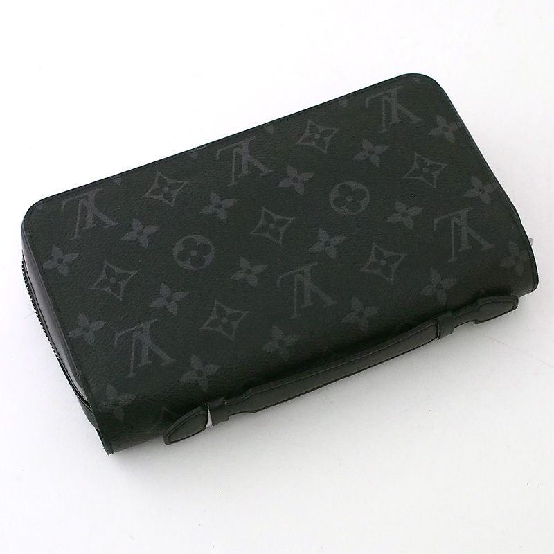LOUIS VUITTON ルイヴィトン ジッピーXL モノグラムエクリプス 長 ルイ