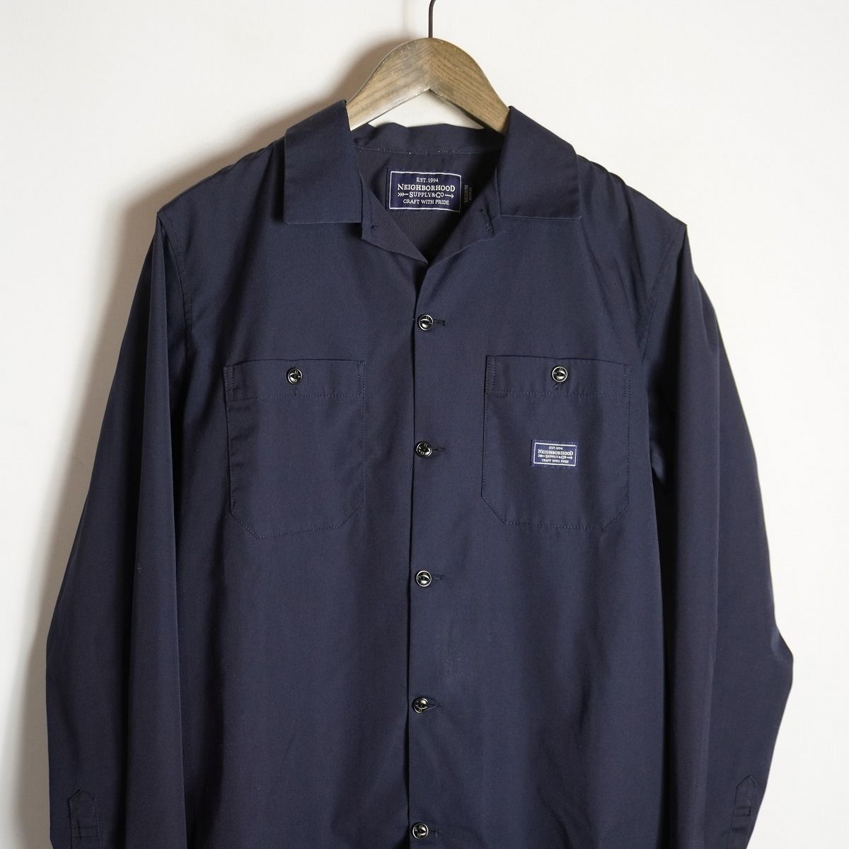 正規 NEIGHBORHOOD ネイバーフッド 142TSNH-SHM02 CLASSIC WORK SHIRT