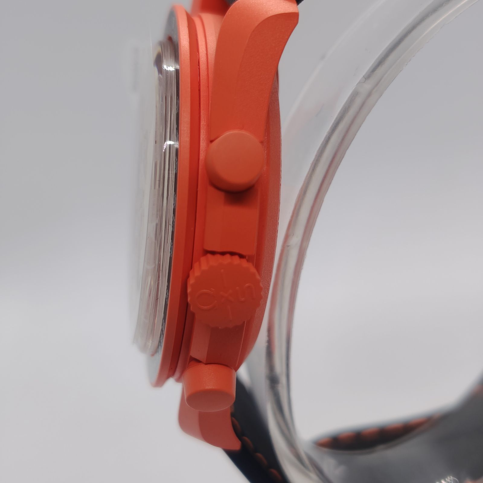 未使用品 オメガスウォッチOMEGA Swatch MISSION ON EARTH - LAVA 