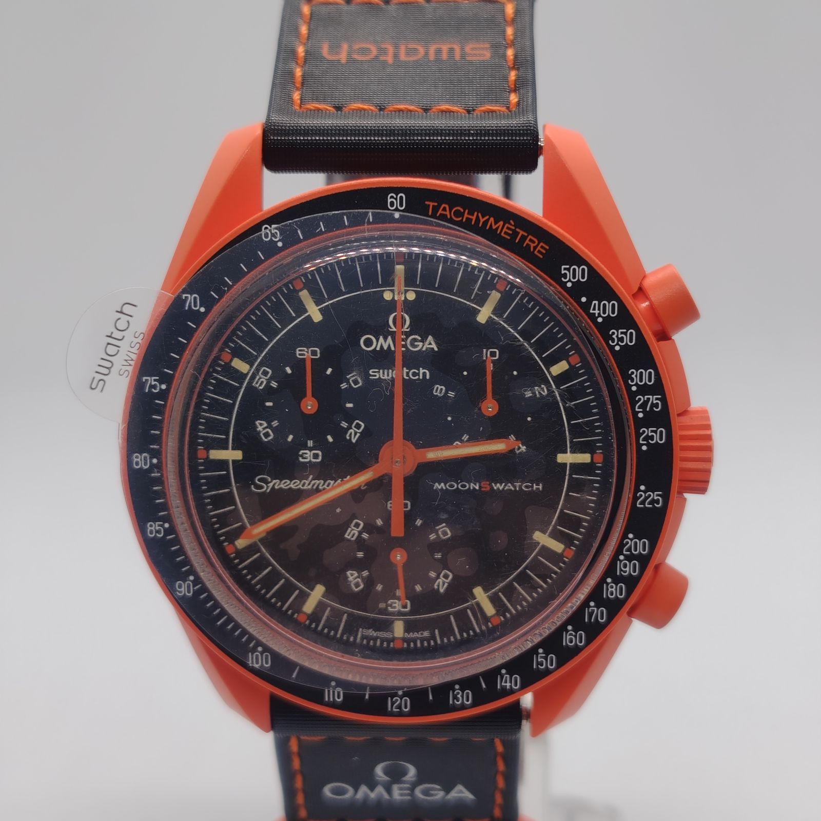 未使用品 オメガスウォッチOMEGA Swatch MISSION ON EARTH - LAVA