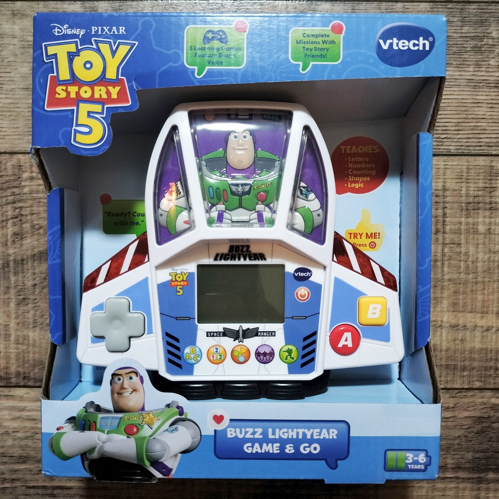 トイ・ストーリー5 バズ・ライトイヤー ゲーム＆ゴー VTech Toy Story