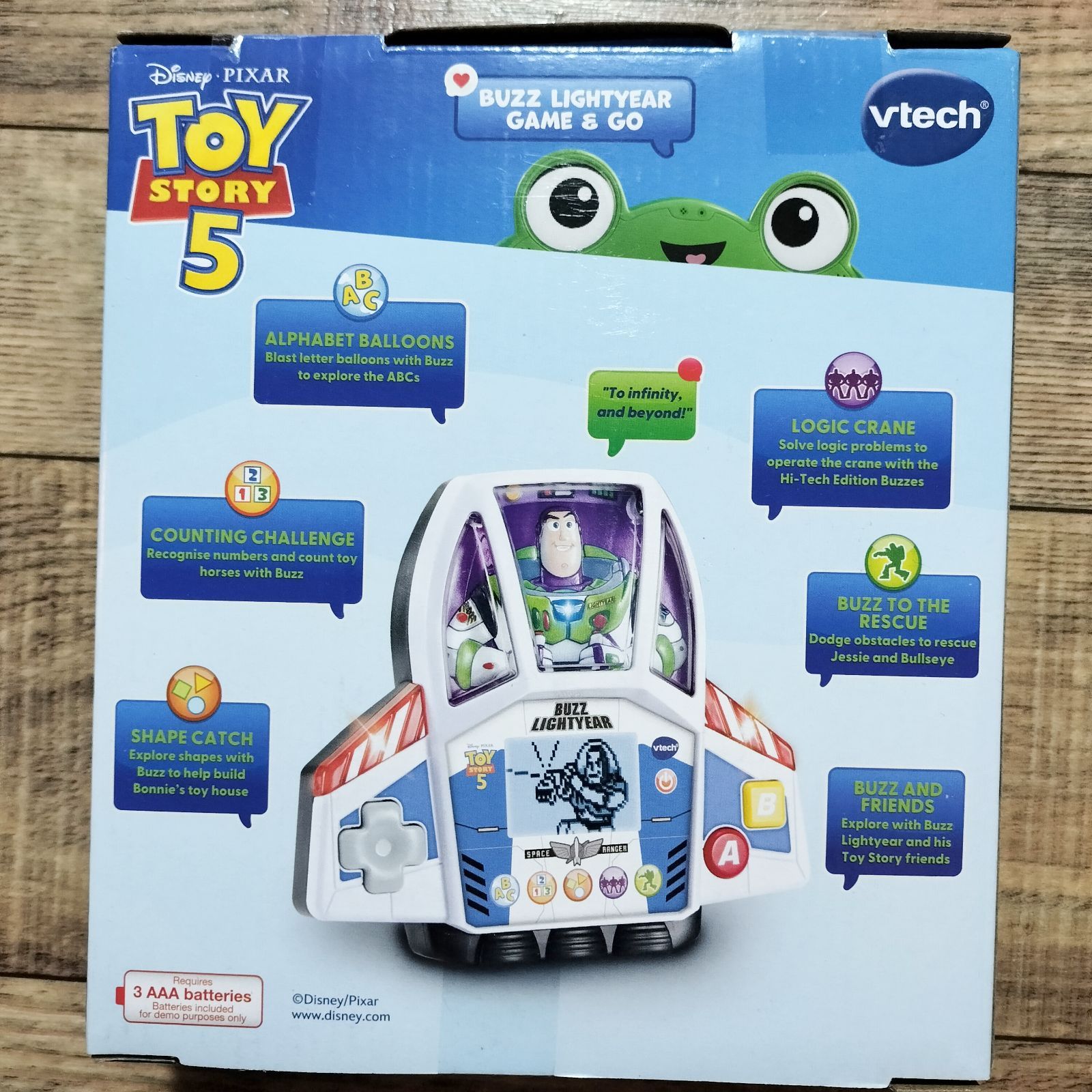 トイ・ストーリー5 バズ・ライトイヤー ゲーム＆ゴー VTech Toy Story