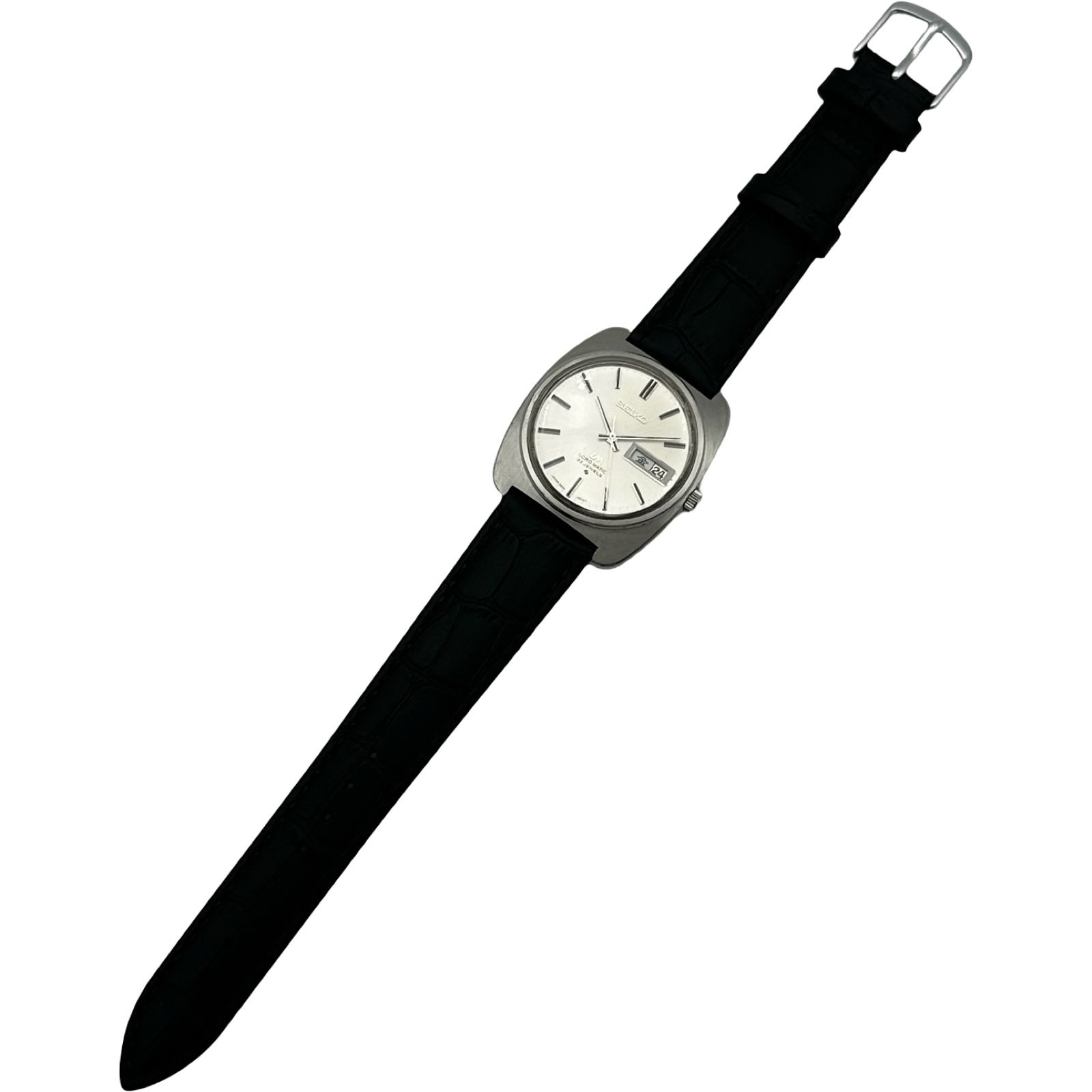 セイコー SEIKO ロードマチック 5606‐7130 シルバー ステンレス 