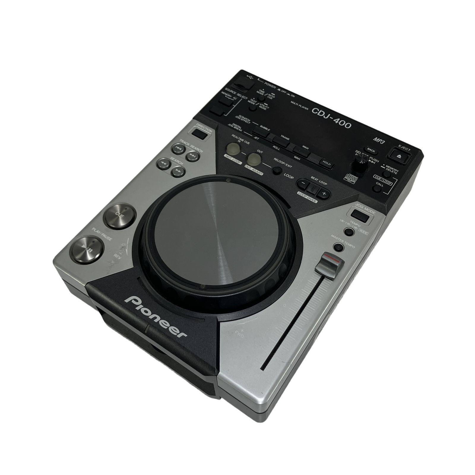 Pioneer CDJ-400 パイオニア スクラッチ CDプレーヤー 2008年製 中古