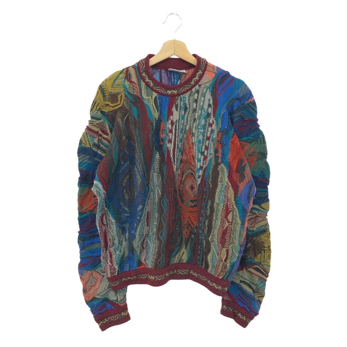 COOGI クージー 3Dニット サイズ:S ウール    マルチカラー メンズ / 240001199177 COOGI クージー 3Dニット サイズ:S ウール マルチカラー メンズ
