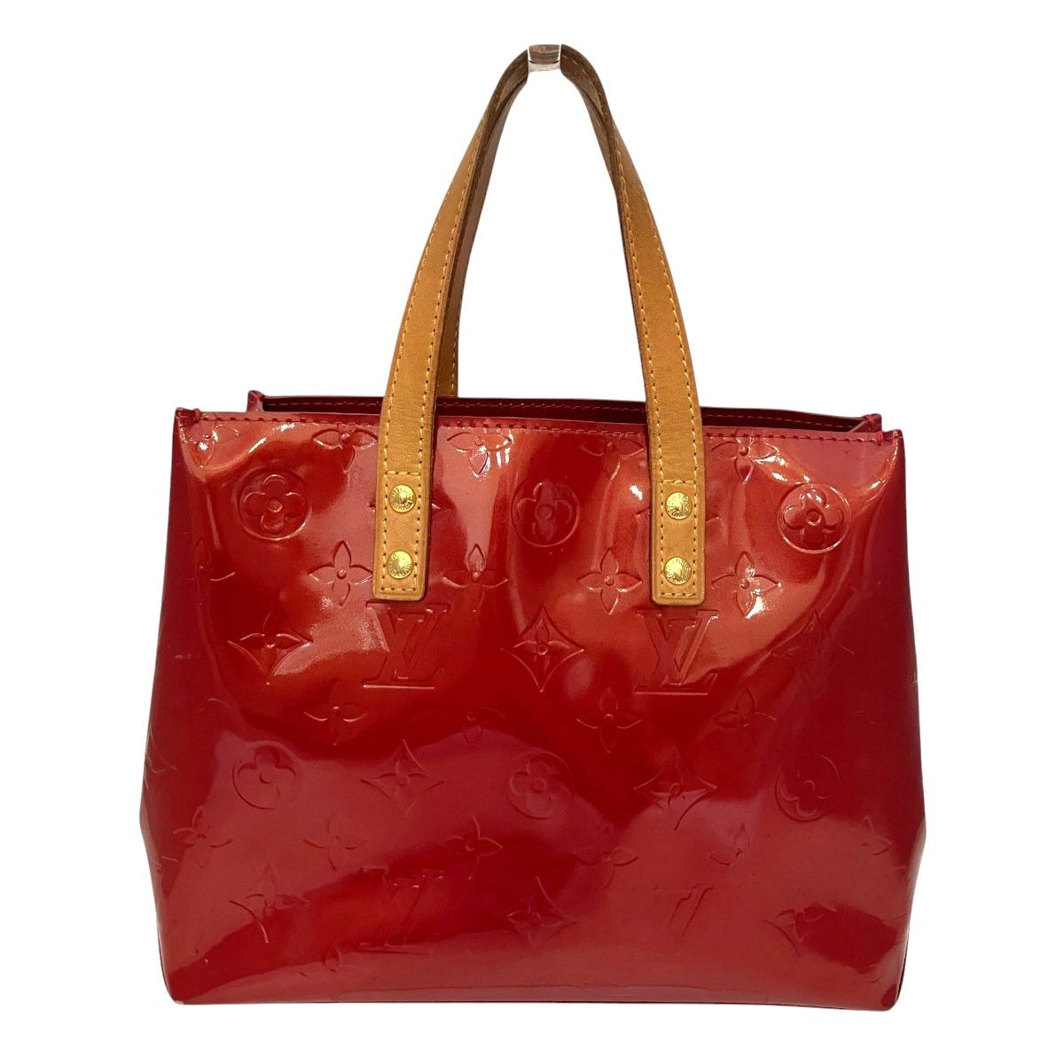 ルイ・ヴィトン LOUIS VUITTON リードPM ヴェルニ ハンドバッグ