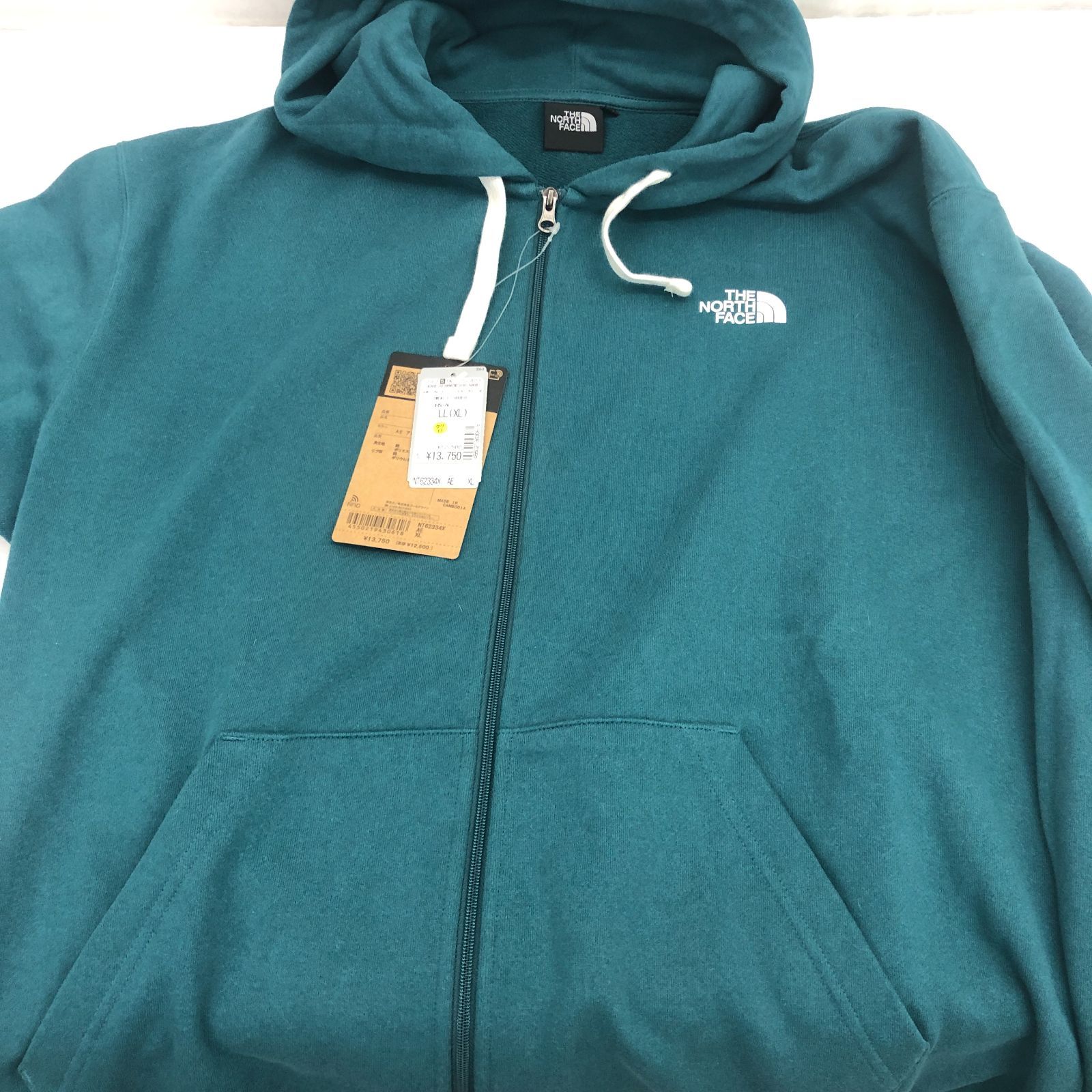 極美品 THE NORTH FACE タグ付き ノースフェイス パーカー AE 