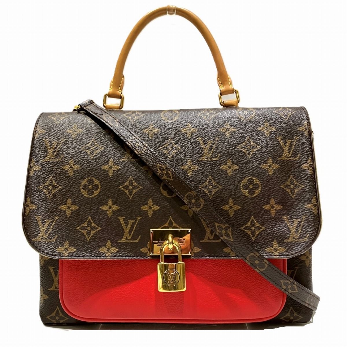ルイ ヴィトン モノグラム マリニャン ハンドバッグ ショルダーバッグ 2WAY M44286 PVC レディース LOUIS VUITTON 【1-0189591】 LOUIS VUITTON - ルイ・ヴィトン 2WAYハンドバッグ ショルダーバッグ