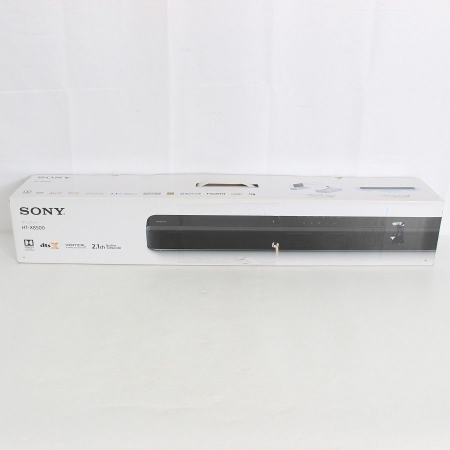 超美品メルカリ相場3万 Sony HT-X8500 サウンドバー 新品】SONY サウンドバー HT-X8500 ホームシアターシステム Bluetooth