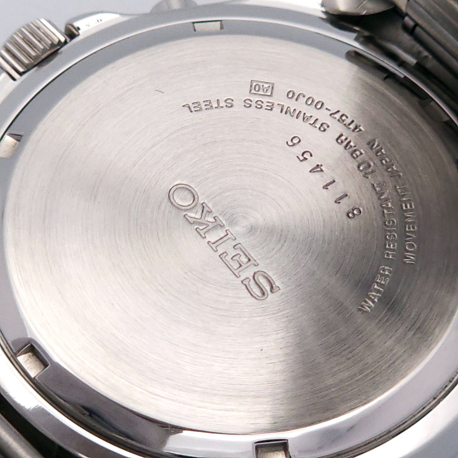 SEIKO クロノグラフ　4T57-00J0 美品 SEIKO クロノグラフ - メルカリ