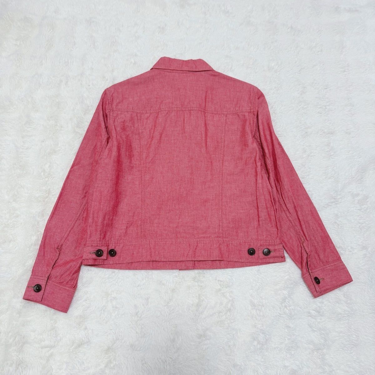 PINK HOUSE ピンクハウス ジャケット ピンク ショート丈 コットン 