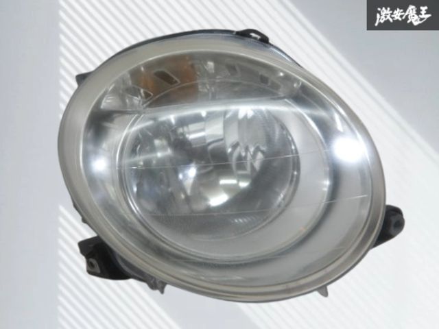 フィアット 純正 312系 フィアット500 ハロゲン ヘッドライト ヘッドランプ レンズ 右 右側 運転席側 右ハンドル 45 540711DX 即納 棚