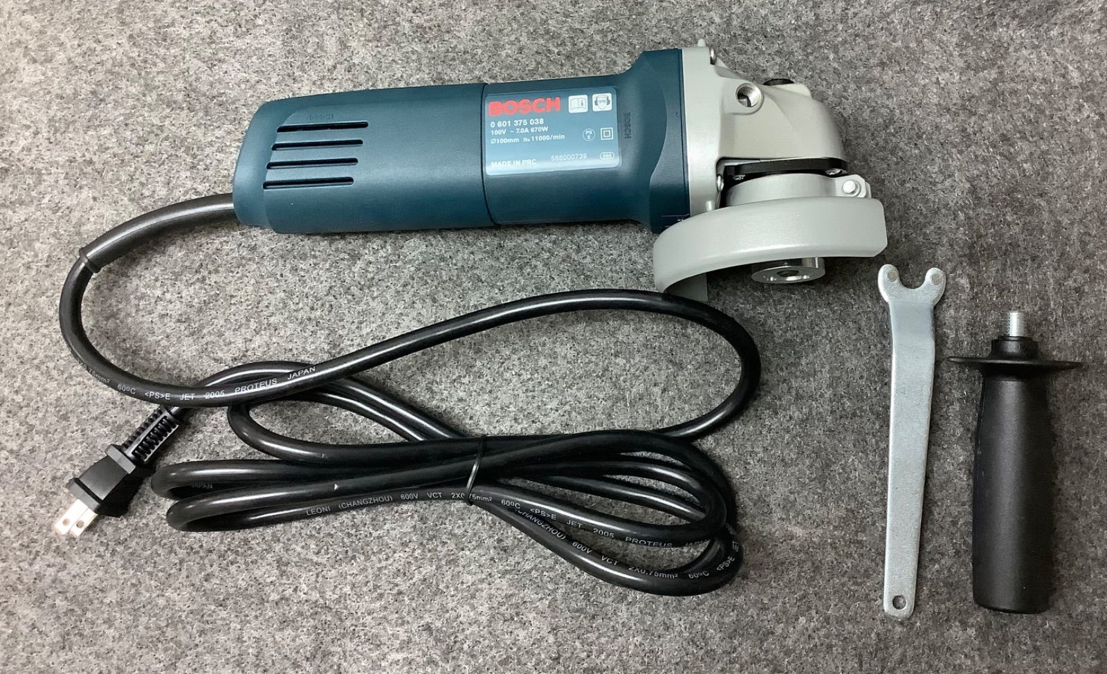 ボッシュ　BOSCH 100mmディスクグラインダー GWS 6-100