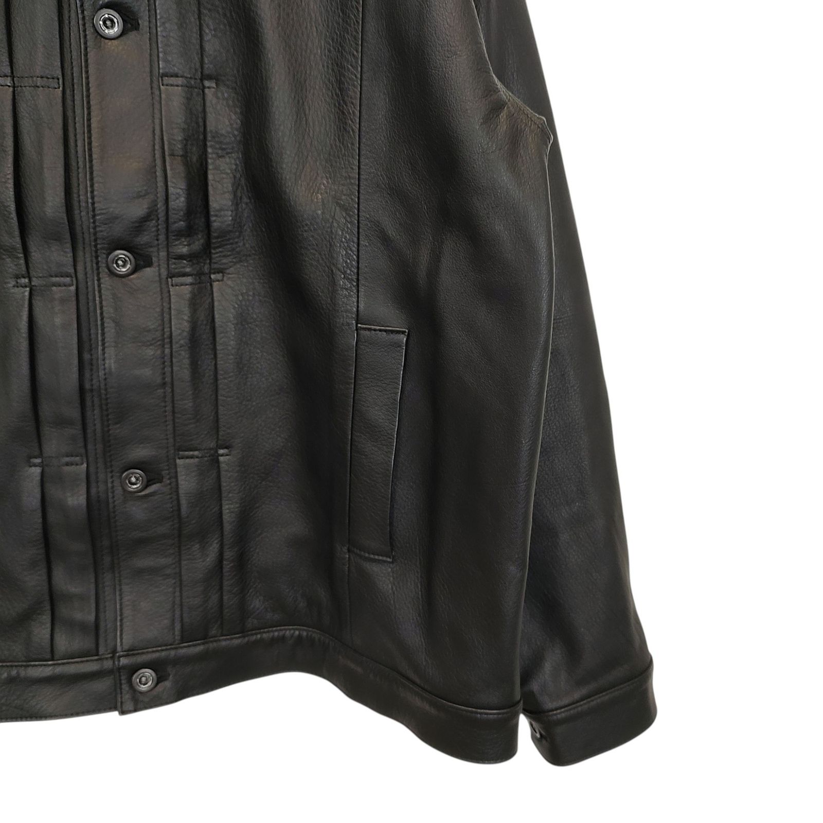 SLOW＆CO スロウアンドコー Deer Jacketディアスキン レザー 