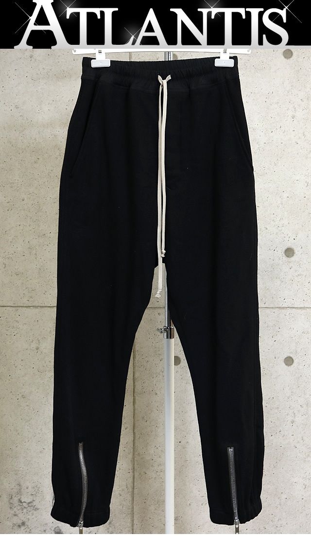 RICK OWENS 銀座店 リックオウエンス TECUATL TRACK PANTS 裾ジップ