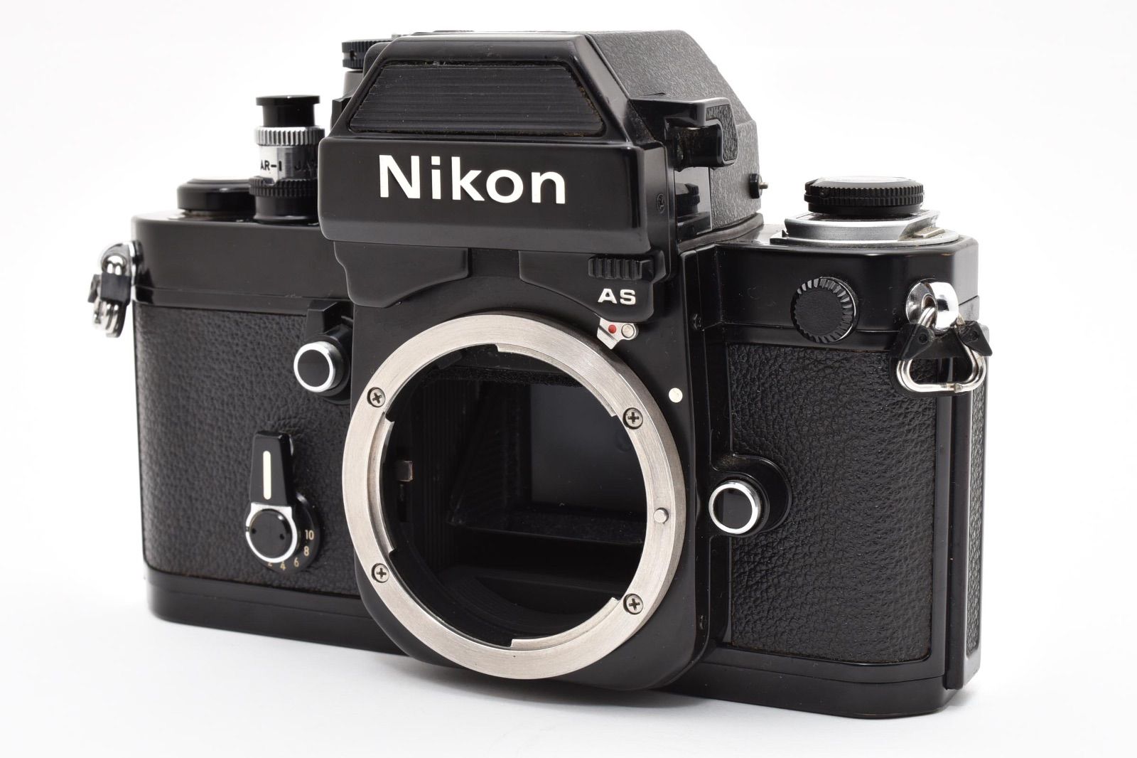 ◇◆ 퍼펙트 핏 니콘 니콘 F2AS F2 AS 포토믹 DP-12 SLR 필름 카메라 바디 바디 블랙 작동 확인 4160 ◆◇