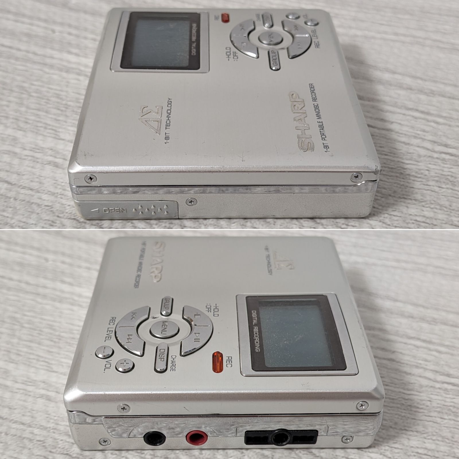 SHARP ポータブルMD MD-DR7 ジャンク扱い Amazon | SHARP シャープ MD-DR7-A (ブルー) MDレコーダー MDLP対応