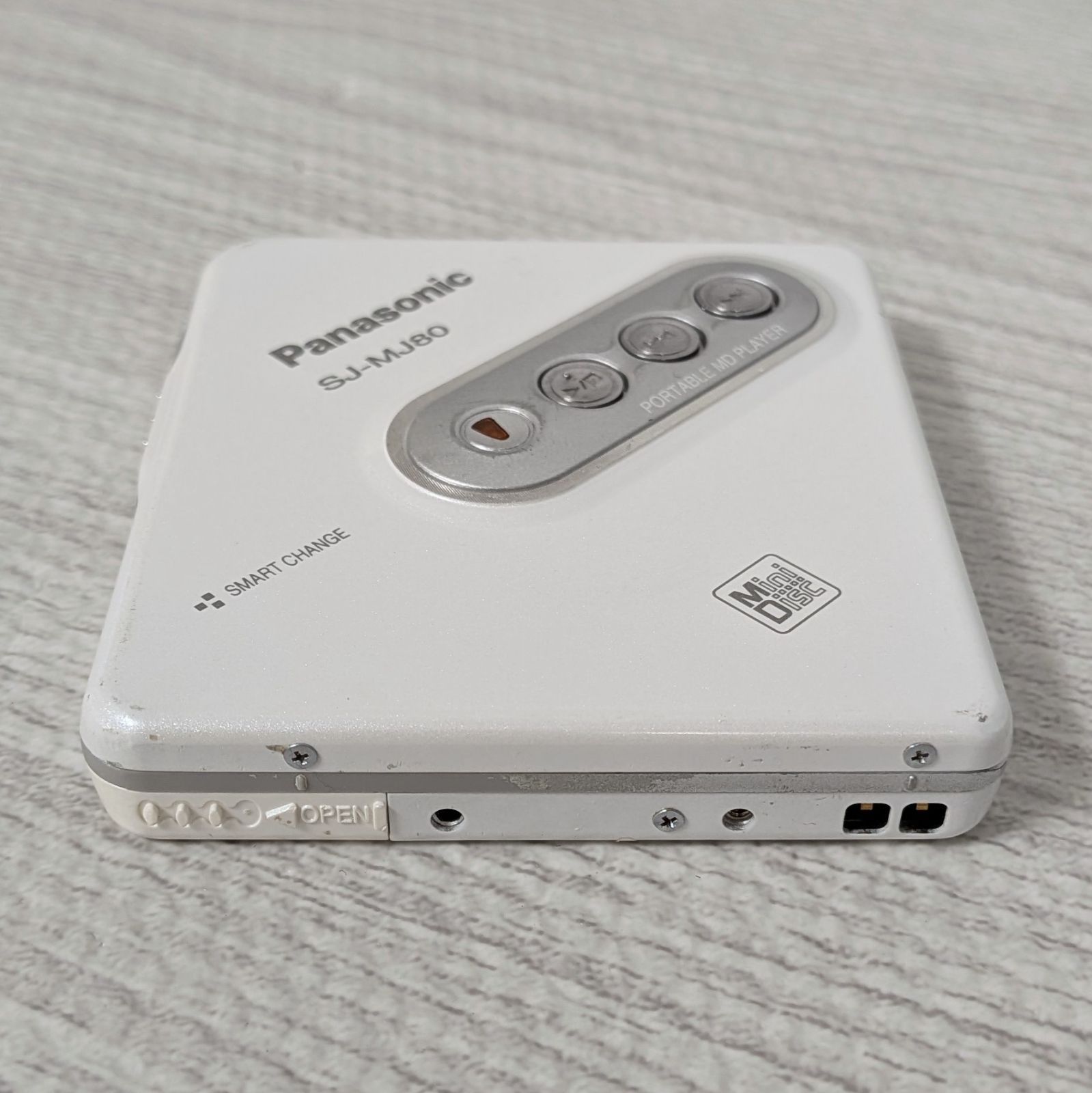 Panasonic パナソニック SJ-MJ80 MDプレイヤー ホワイト - メルカリ