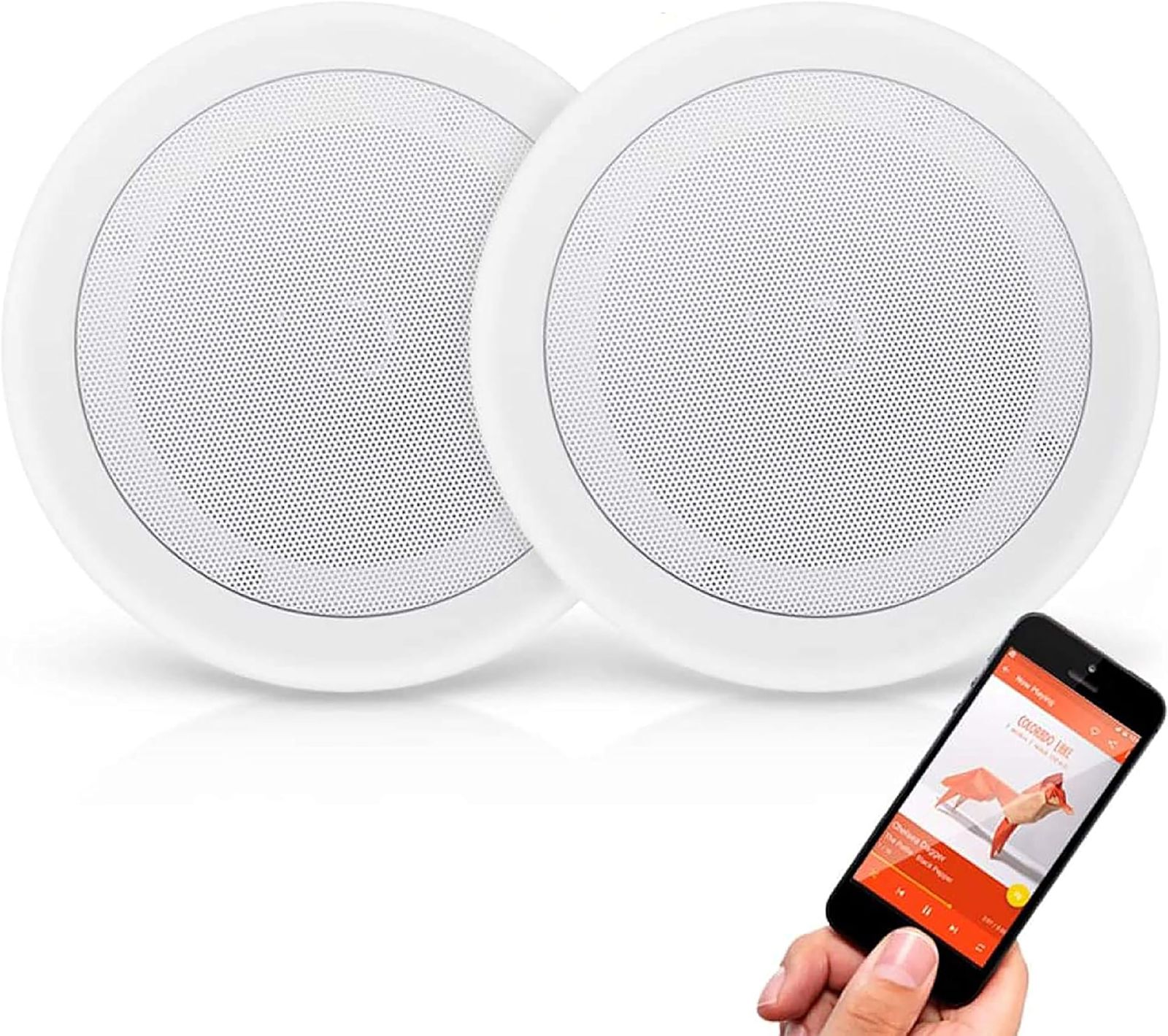 迅速に発送】【Pyle 壁・天井埋込式 Bluetooth内蔵 2WAYマウント