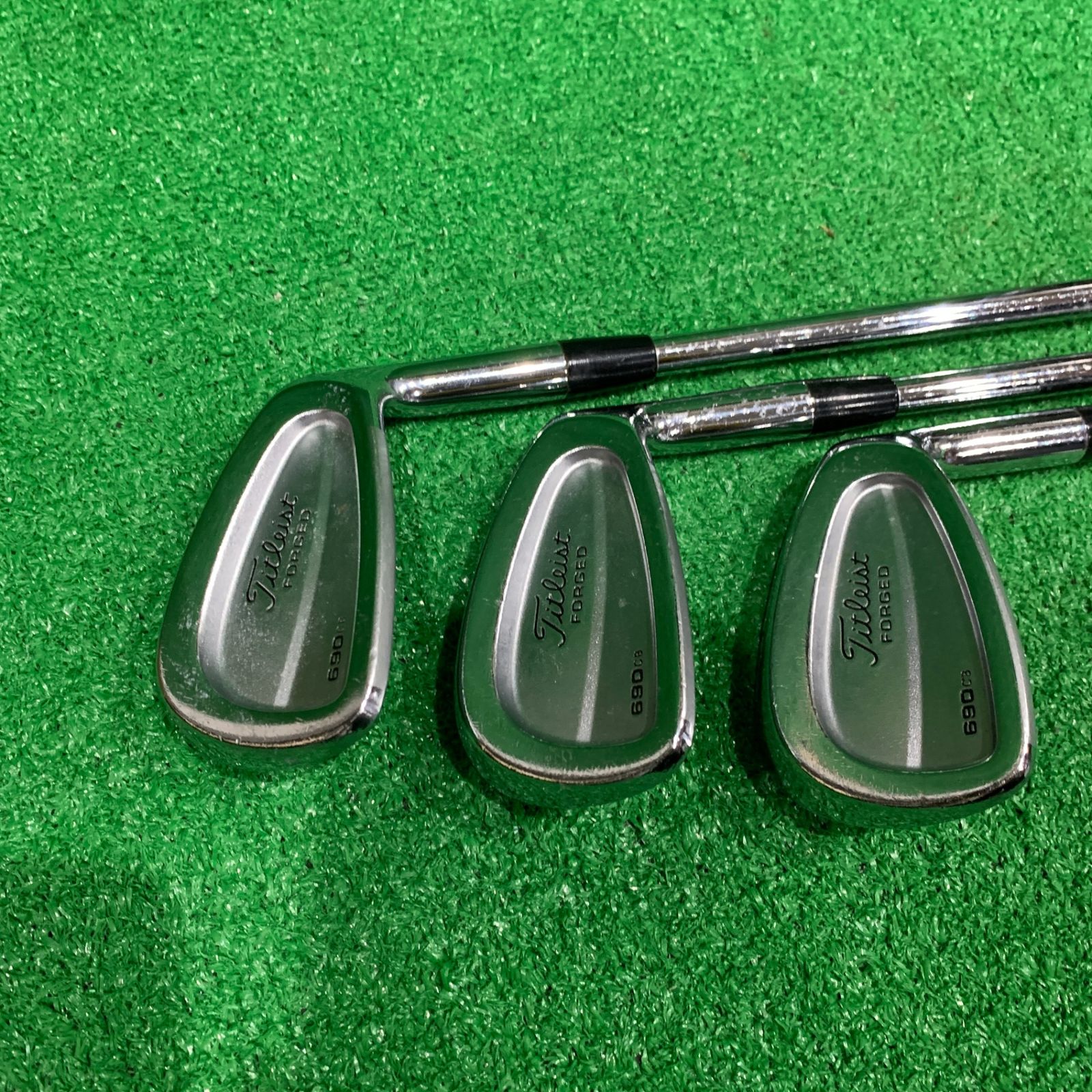 タイトリスト 690CB 3〜P計8本 ◇◇タイトリスト 690CB FORGED アイアン 8I/9I/PW 3本セット:C000551