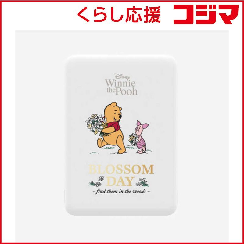 【 新品 未開封 】 BELKIN　BoostCharge ワイヤレスモバイルバッテリー 5000mAh くまのプーさん　BPD010qcWP-DY 未使用 送料無料