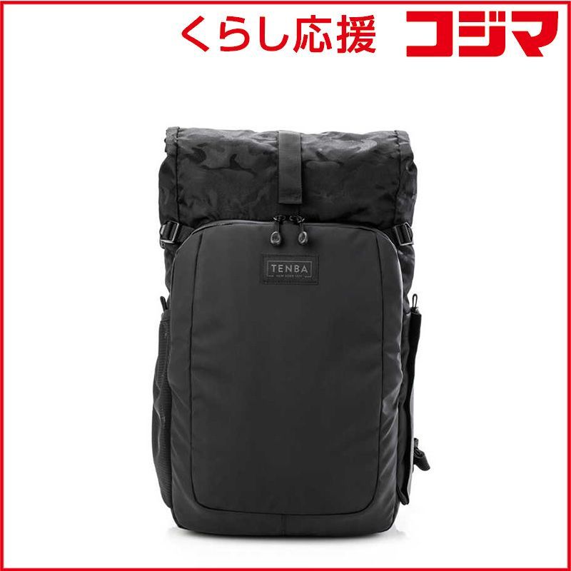 【 新品 未開封 】 テンバ　カメラバック TENBA Fulton v2 14L All Weather Backpack - Black/Black Camo (10～15L)　637-735 未使用 送料無料