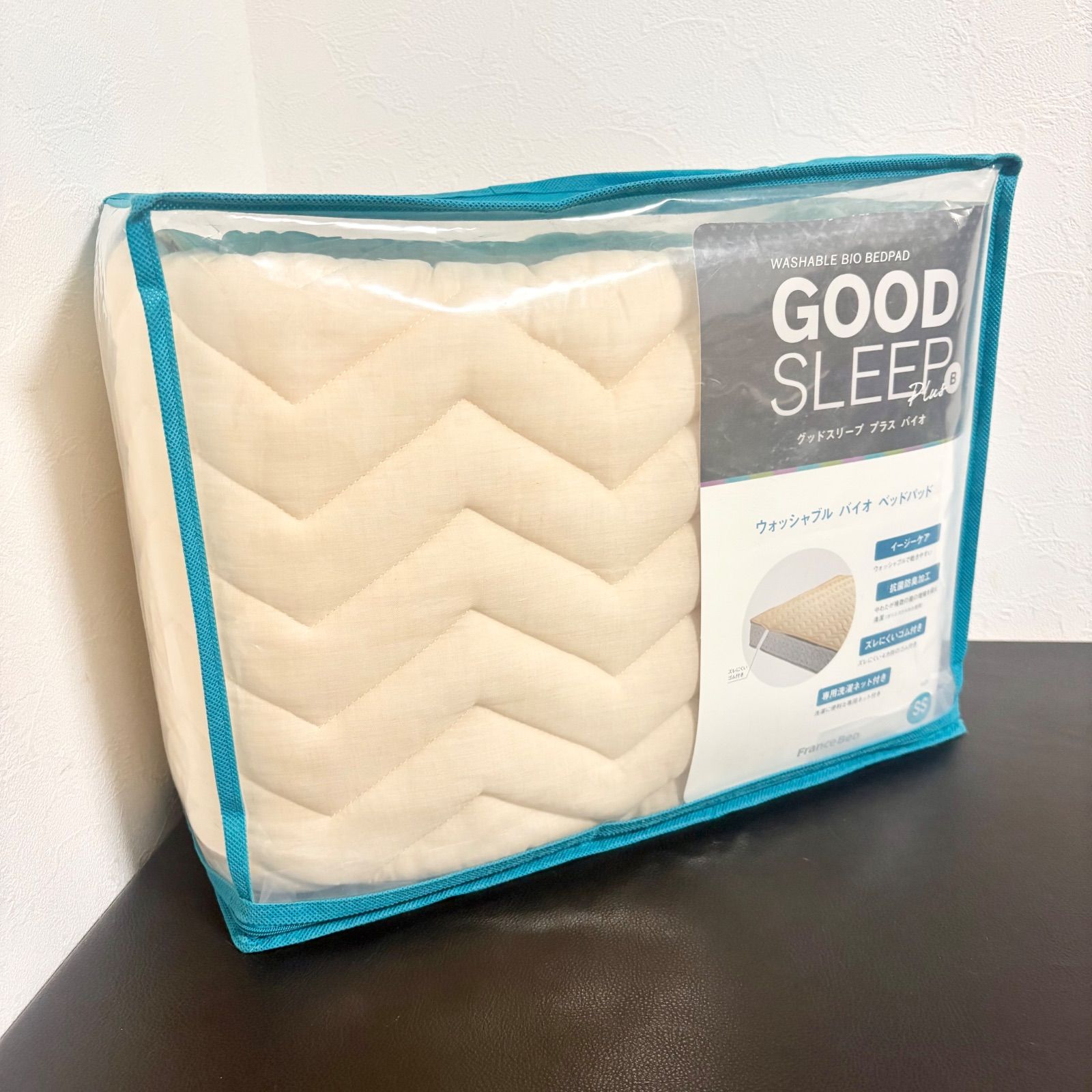 未使用品】フランスベッド GOOD SLEEP Plus バイオ ベッドパッド SS