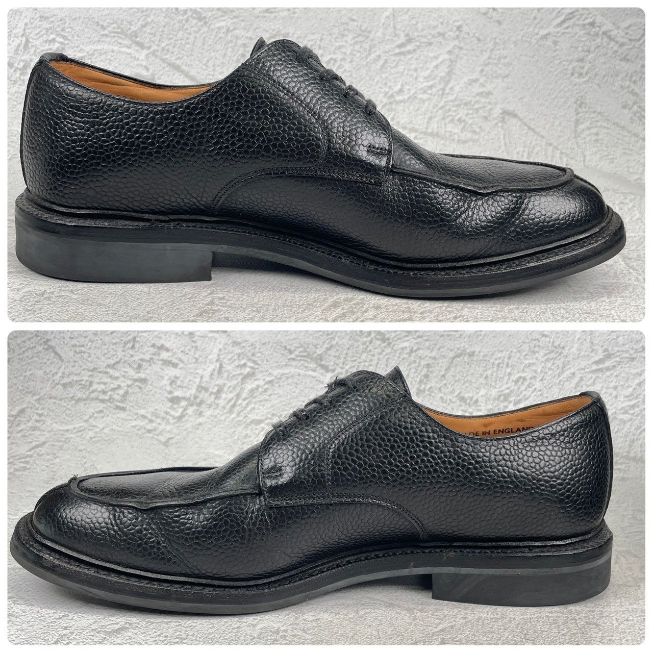 美品】SANDERS サンダース 1184BG U-Tip Shoe Uチップ 外羽根 グレイン 