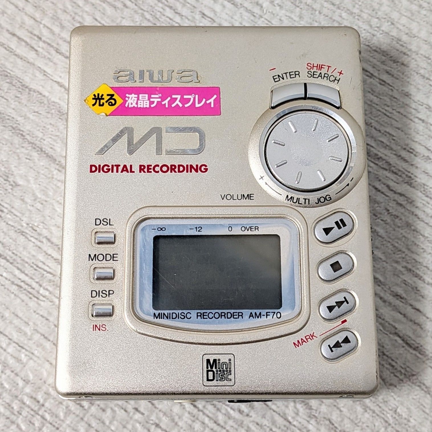 アイワ aiwa AM-HX30 MDプレイヤー aiwa AM-HX30 MDLP対応 MDプレーヤー - メルカリ