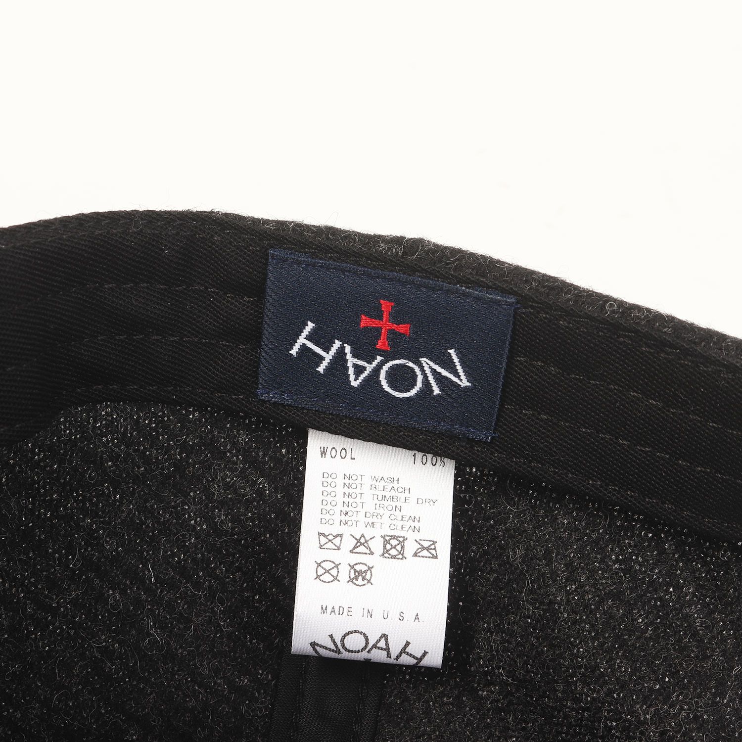 美品】NOAH ノア キャップ ブラック 黒 サイズ:FREE | 25AW N