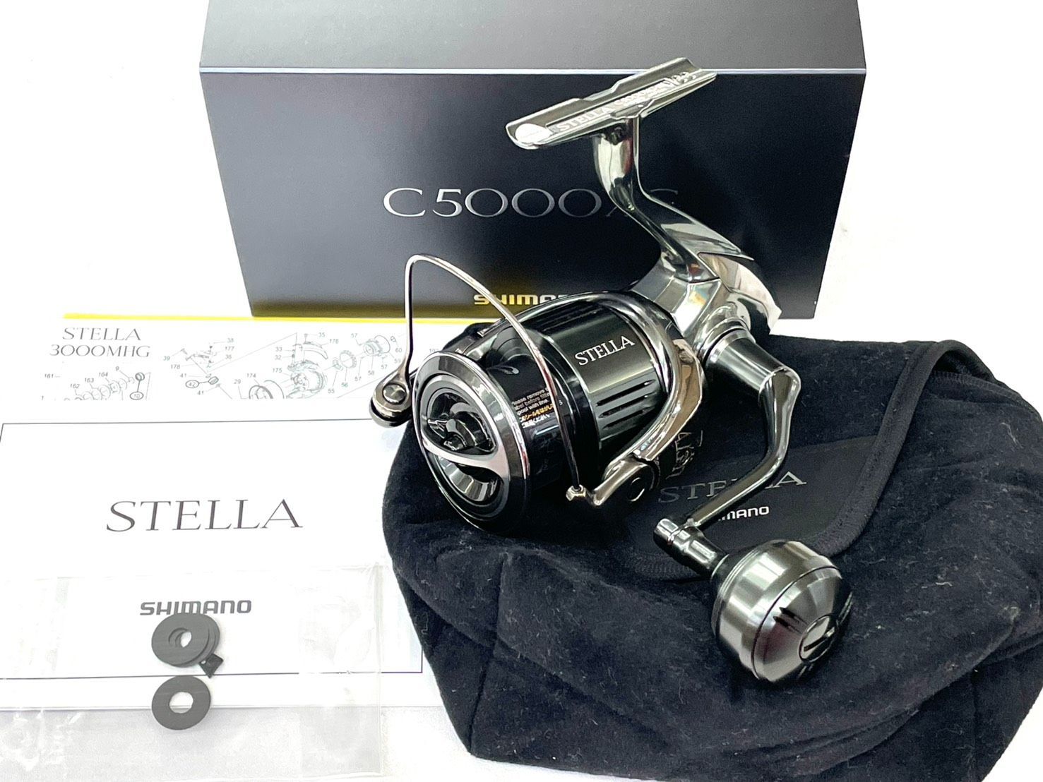 極美品 シマノ 22ステラ C5000XG シーバス サーフゲーム