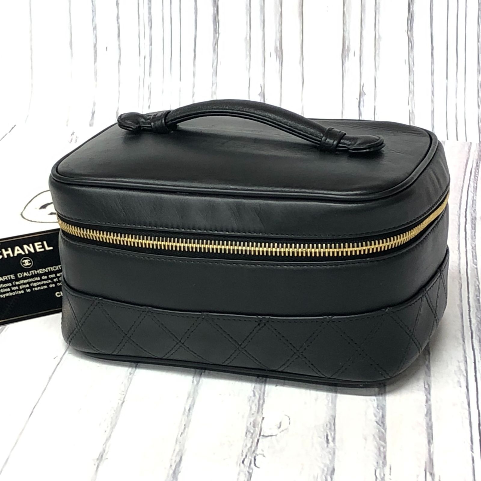 CHANEL - CHANEL シャネル ビコローレ バニティバッグ 化粧ポーチ 