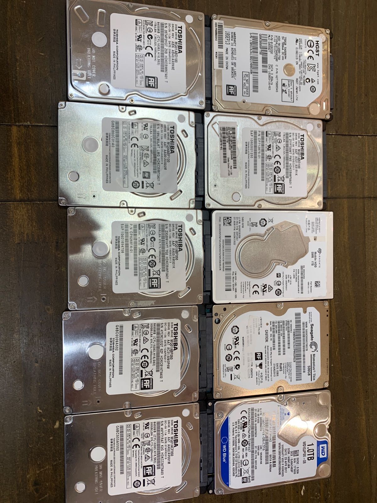 HDD まとめ売り　10個セット