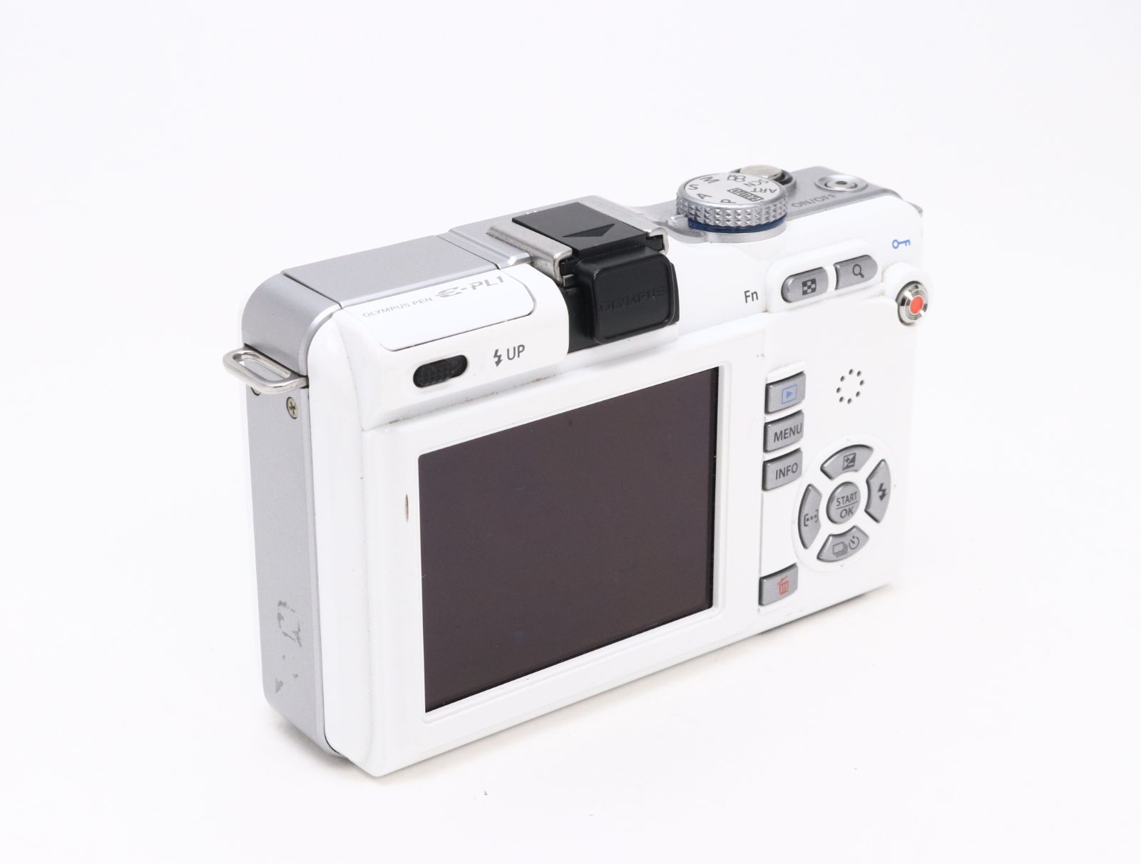 B (並品) OLYMPUS オリンパス PEN E-PL1 ホワイト ボディ シャッター数
