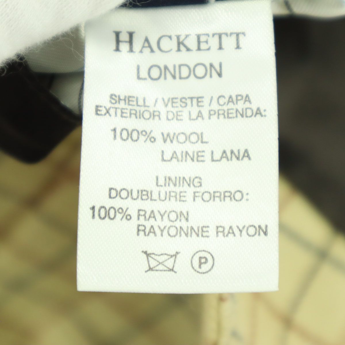 【試着のみ】HACKETT LONDON ベスト ジレ HACKETT LONDON スーツベスト ブラウングレー - メルカリ