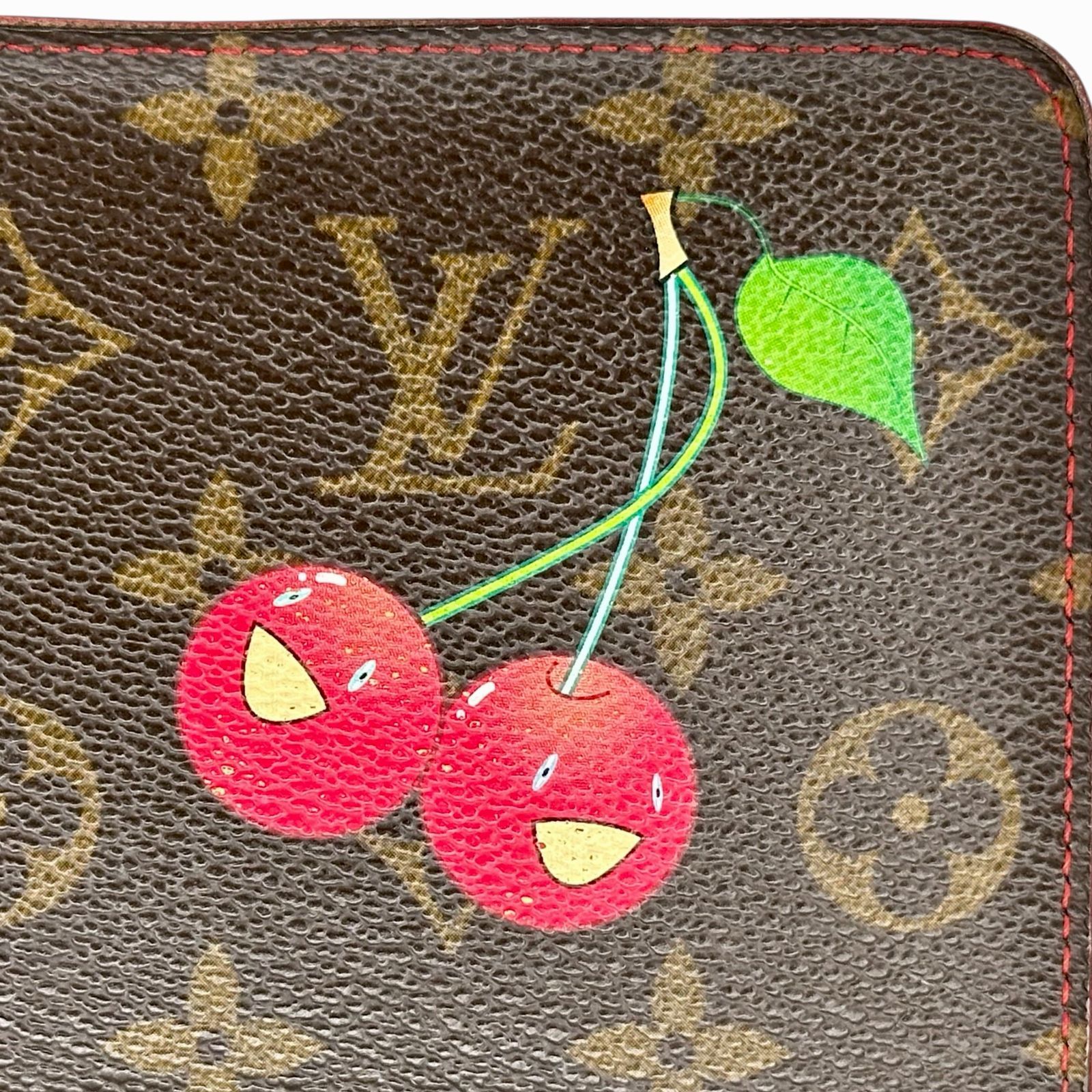 LOUIS VUITTON ルイヴィトン/ポルトモネジップ/モノグラムチェリー/M95006/TH0***/ルイ・ヴィトン/Aランク/09【中古】 LOUIS VUITTON（ルイ・ヴィトン） 財布 モノグラム・チェリー