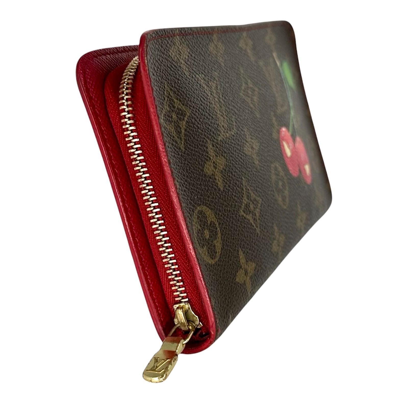 LOUIS VUITTON ルイヴィトン M95006 ポルトモネ・ジップ チェーリー 長財布（小銭入れあり） モノグラムキャンバス レディース [中古] 楽天市場】【財布】LOUIS VUITTON ルイ ヴィトン モノグラムチェリー