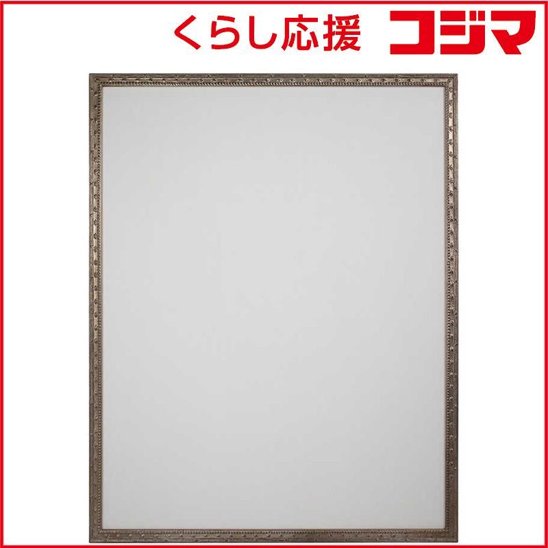 【 新品 未開封 】 同志舎　木製デッサン額 梅小紋 半切 銀　ウメコモンSハンセツ
