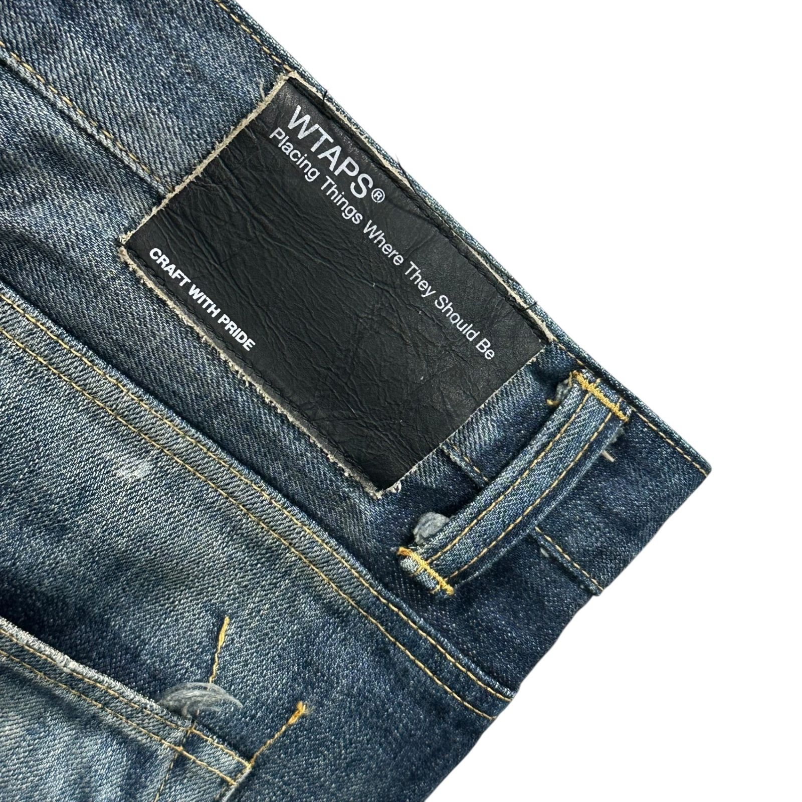 WTAPS(ダブルタップス) 11AW BLUES SKINNY TROUSERS COTTON DENIM 
