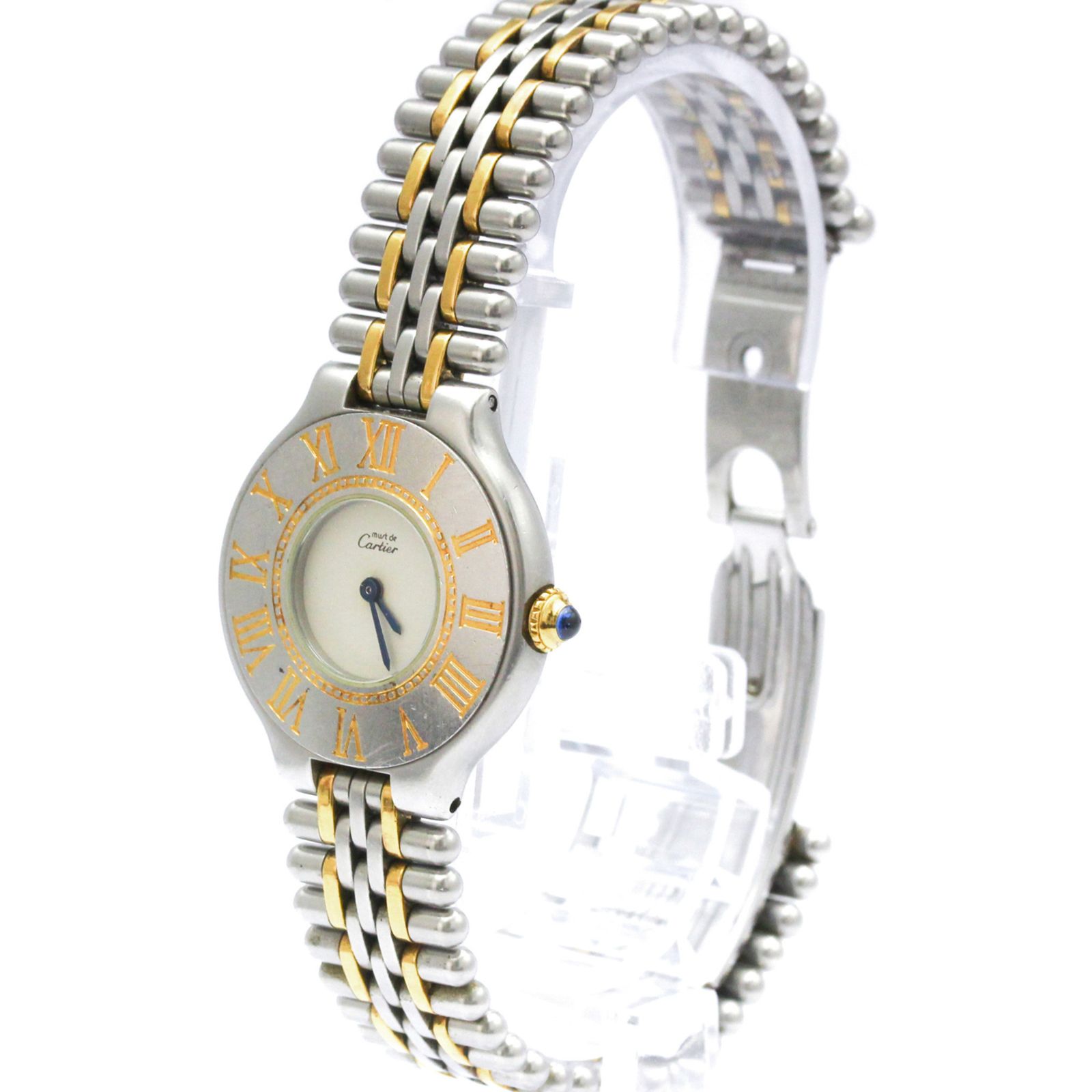 カルティエ (CARTIER) マスト21 ゴールドプレート ステンレススチール