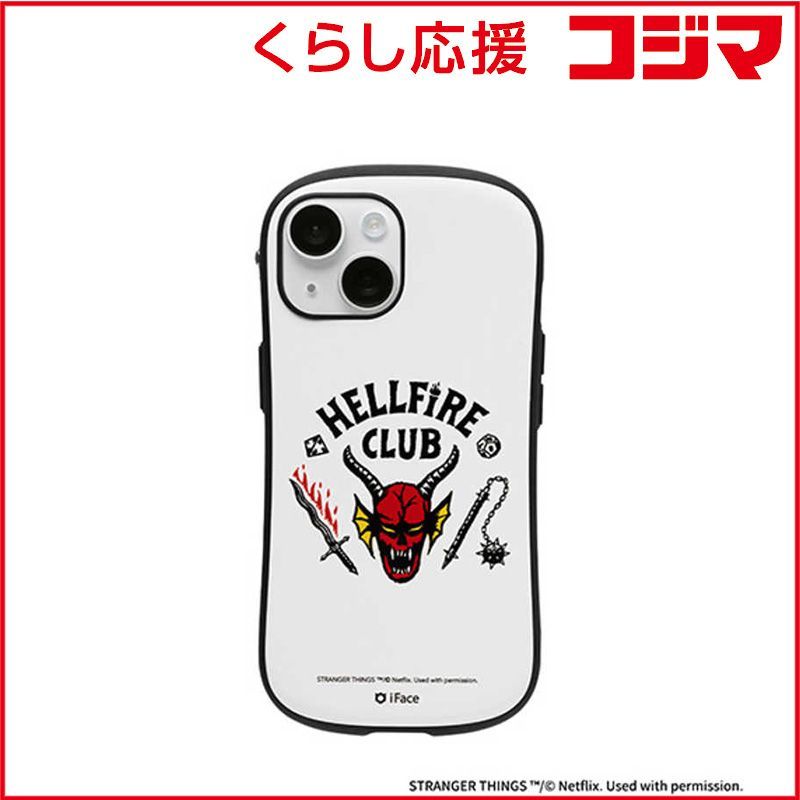 【 新品 未開封 】 HAMEE　［iPhone 15/14/13専用］Netflixシリーズ「ストレンジャー・シングス 未知の世界」 iFace First Class MagSynqケース iFace ホワイト　41-181250
