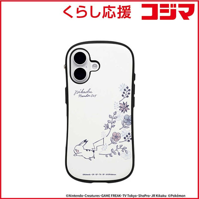 【 新品 未開封 】 HAMEE　［iPhone 16専用］ポケモン iFace First Class MagSynqケース iFace ホワイト　41-185722