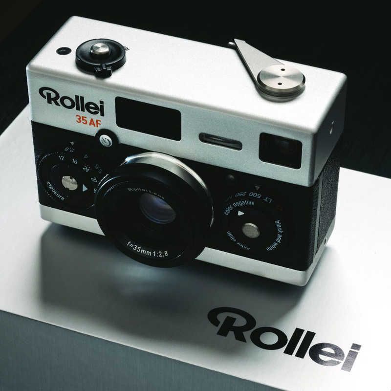新品 未開封 】 ローライ フィルムカメラ 35AF クローム ［フィルム式